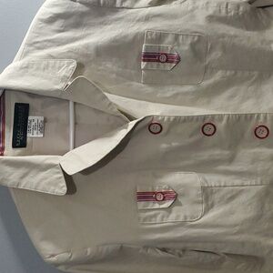 Made In UKRAINE Ukrainian Harve Benard jacket women's size 14 cream lined